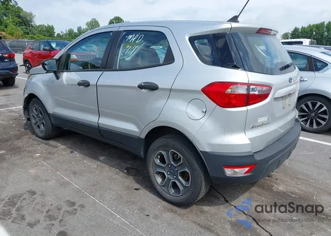 2021 Ford Ecosport S from USA, damaged, VIN MAJ3S2FEXMC441974